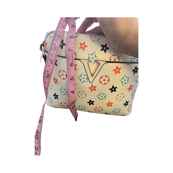 Elegant Multicolor Crossbody Bag with wallet - Picture 12 of 13